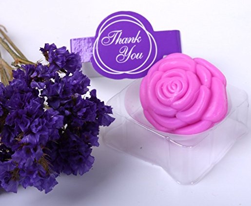 AiXiAng Handmade Rose Style Soap Favors