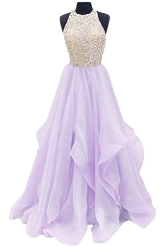 TBGirl Gorgeous Beaded Chiffon Sweet 16 Party Gown